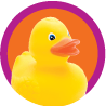 Baby Bargains duck logo