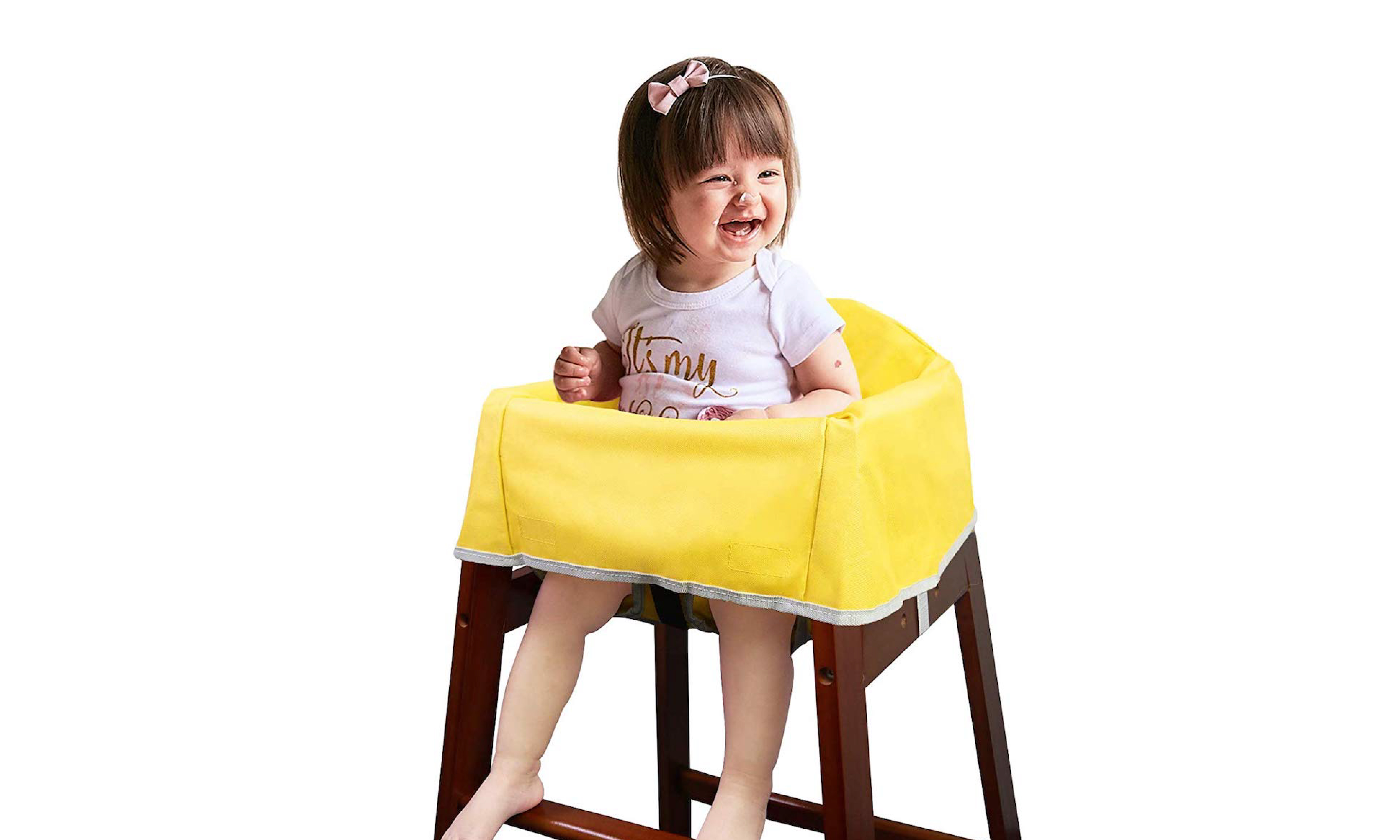 New Free Shipping! Denim Clean Diner High Chair Cover for Baby 
