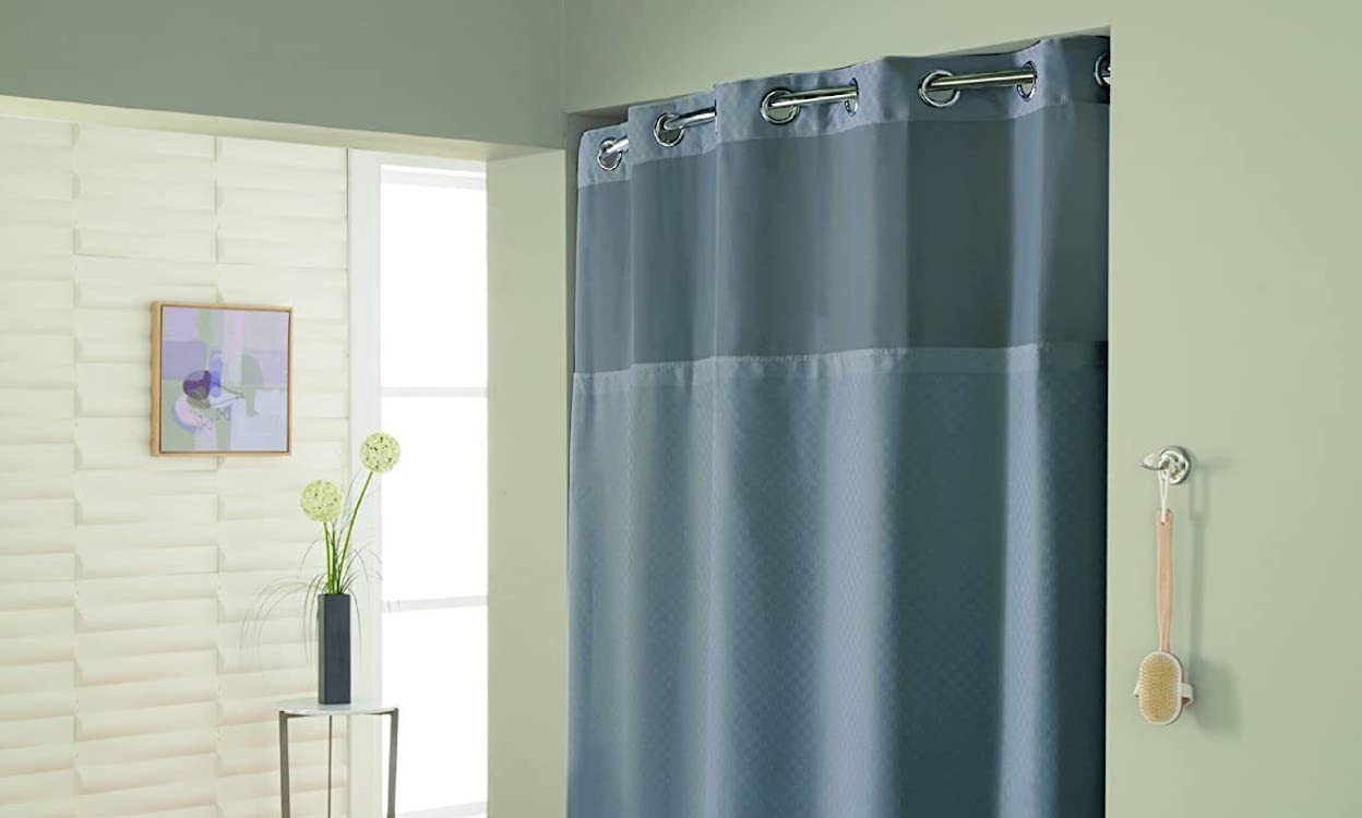 Best Hookless Shower Curtain Baby, How To Install Hookless Shower Curtain