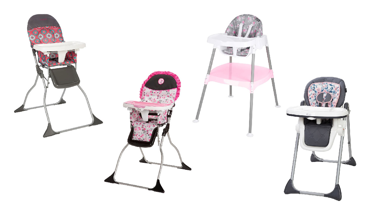 Girl baby hot sale high chair