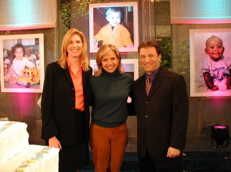 Denise & Alan Fields with Katie Couric